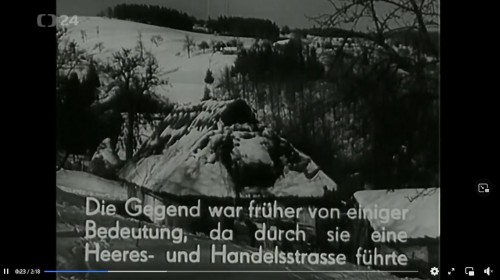 Vánoce v Moravských Kopanicích v roce 1940